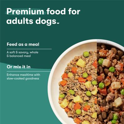 Show full view: Jinx Homemades Grain-Free Beef & Chicken Pate Wet Dog Food, 9-oz pouch, case of 12 slide 8 of 10