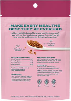 Show full view: Jinx Beef Crumbles High-Protein Dry Dog Food Topper, 4-oz bag slide 7 of 14