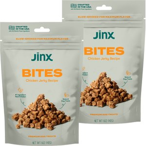 Jinx Chicken Bites Jerky Dog Treats, 5-oz bag, 2 count