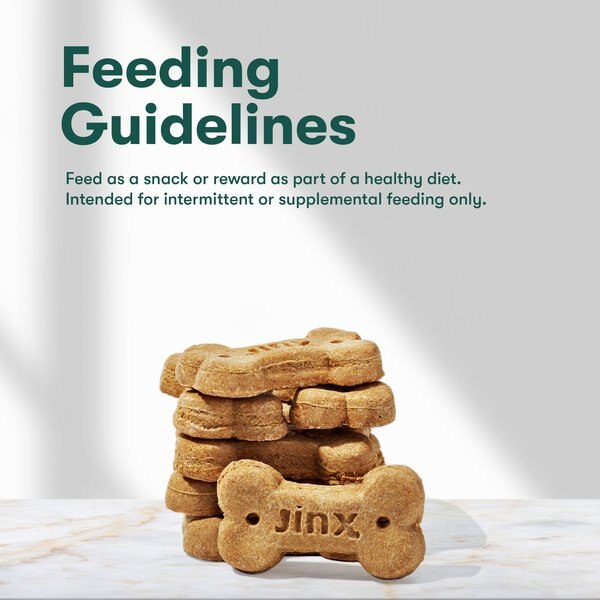Jinx Chicken & Bone Broth Biscuits Crunchy Dog Treats, 16-oz bag