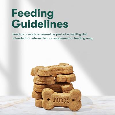 Show full view: Jinx Chicken & Bone Broth Biscuits Crunchy Dog Treats, 16-oz bag slide 6 of 8
