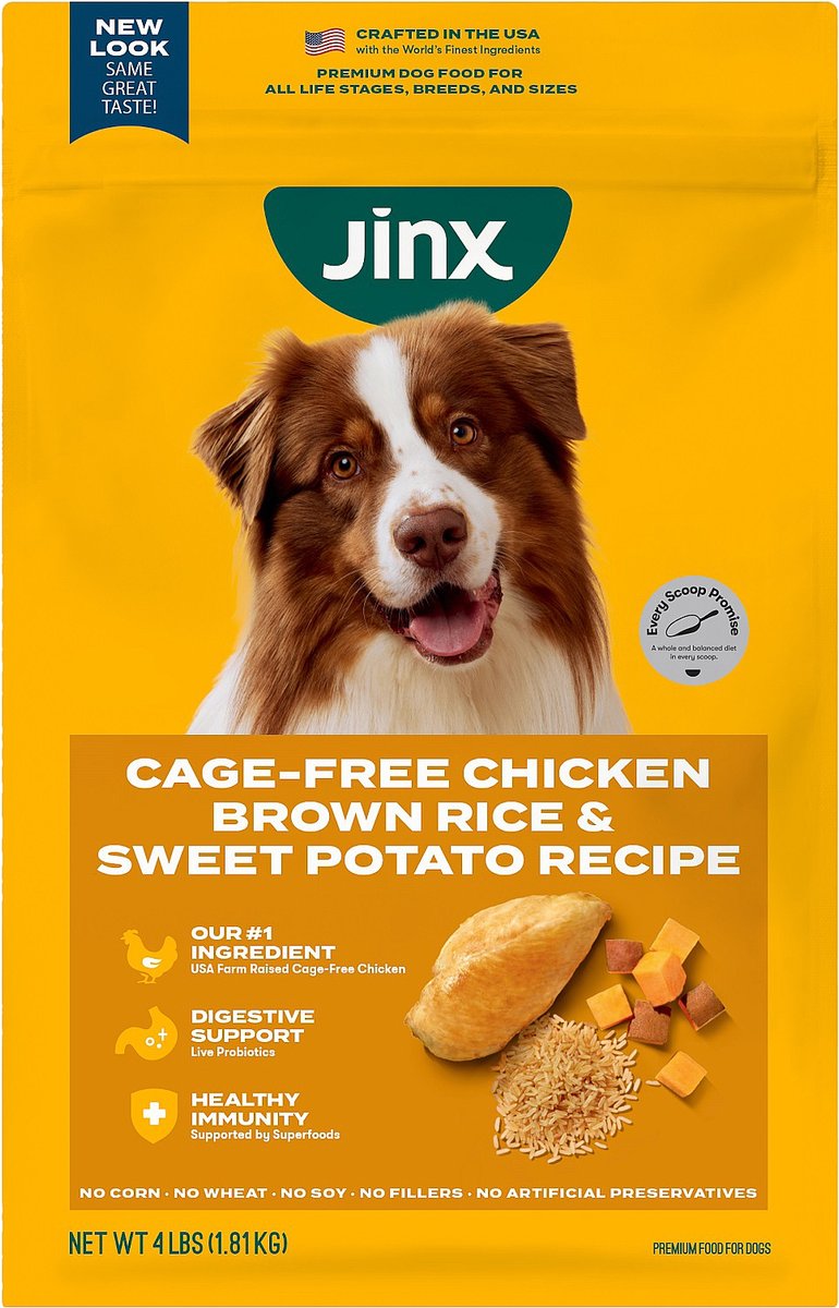 Jinx Chicken, Brown Rice & Sweet Potato ALS Kibble Dog Dry Food