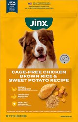 Jinx Chicken, Brown Rice & Sweet Potato ALS Kibble Dog Dry Food, 4-lb bag