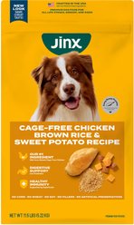 Jinx Chicken, Brown Rice & Sweet Potato ALS Kibble Dog Dry Food, 11.5-lb bag