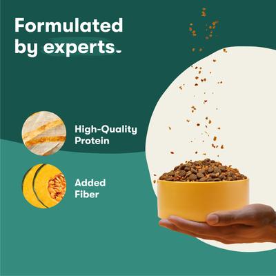 Show full view: Jinx Chicken Crumbles High-Protein Dry Dog Food Topper, 4-oz bag slide 5 of 14