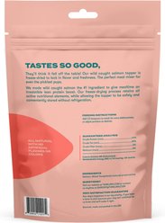 Jinx Freeze-Dried Salmon Dry Dog Food Topper, 3-oz bag slide 2 of 7