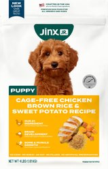 Jinx Jr Whole Grain Chicken Recipe Natural Dry Puppy Food, 4-lb bag