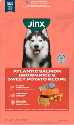 Jinx Salmon, Brown Rice & Sweet Potato ALS Kibble Dog Dry Food