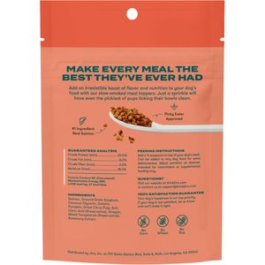 Jinx Salmon Crumbles High-Protein Dry Dog Food Topper, 4-oz bag