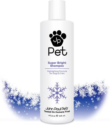 Show full view: John Paul Pet Super Bright Shampoo for Dogs & Cats, 16-fl oz bottle slide 3 of 4