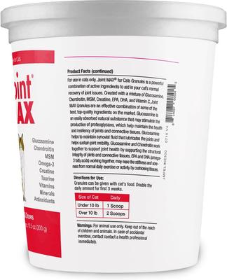 Show full view: Joint MAX Cat Granules, 60 doses slide 10 of 10