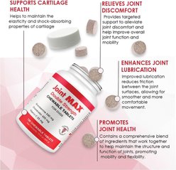 Joint MAX Triple Strength Chewable Tablets for Dogs, 120 count slide 2 of 9