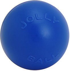 Jolly Pets 14" Push-n-Play Dog Toy, Blue