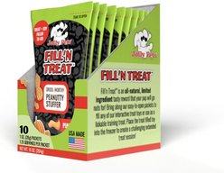Jolly Pets Fill'n Pumpkin Peanut Butter Dog Treat, 1-oz bag, 10 count