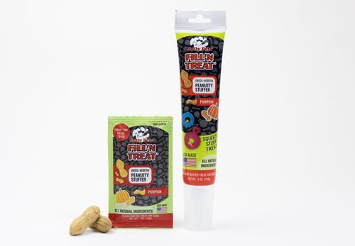 Show full view: Jolly Pets Fill'n Pumpkin Peanut Butter Dog Treat, 1-oz bag, 10 count slide 5 of 6