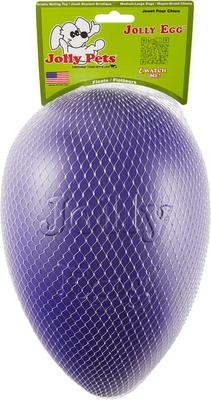 Show full view: Jolly Pets Jolly Egg Dog Toy, Purple, 12-in slide 2 of 5