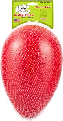 Show full view: Jolly Pets Jolly Egg Dog Toy, Red, 12-in slide 2 of 6