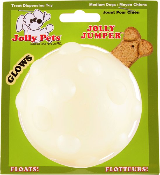 Jolly Pets Jolly Jumper Ball Dog Toy, Glow