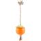 Show in main carousel: Jolly Pets Romp-n-Roll Dog Toy, Orange, 4.5-in slide 4 of 6