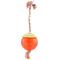 Show in main carousel: Jolly Pets Romp-n-Roll Dog Toy, Orange, 6-in slide 4 of 6