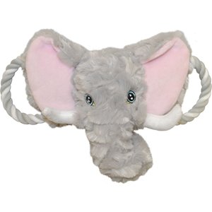 Jolly Pets Tug-a-Mals Elephant Dog Toy, Large