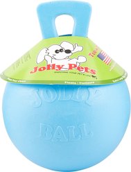 Jolly Pets Tug-n-Toss Dog Toy, Blueberry, 10-in