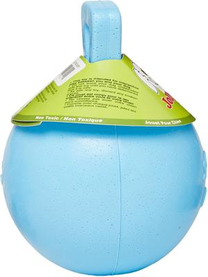 Show full view: Jolly Pets Tug-n-Toss Dog Toy, Blueberry, 10-in slide 3 of 6