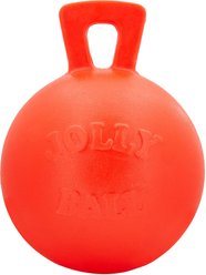 Jolly Pets Tug-n-Toss Dog Toy, Orange, 10-in