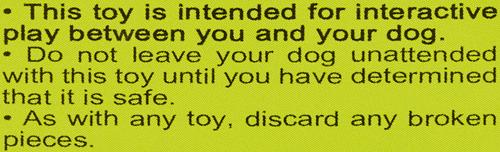 Show full view: Jolly Pets Tug-n-Toss Dog Toy, Orange, 6-in slide 7 of 9