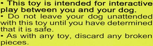 Show full view: Jolly Pets Tug-n-Toss Dog Toy, Orange, 8-in slide 6 of 8