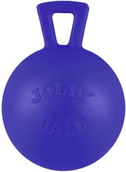Jolly Pets Tug-n-Toss Mini Dog Toy, Blue, 3-in slide 1 of 4