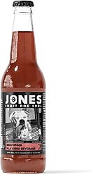 JONES Craft Soda for Dogs Braised Beef Recipe Dog Food Topping, 12-oz bottle, 4 count
