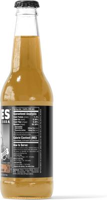 Show full view: JONES Craft Soda for Dogs Turkey & Gravy Fortified with Glucosamine & Chondroitin Wet Dog Food Topper, 12-oz bottle, 4 count slide 3 of 5