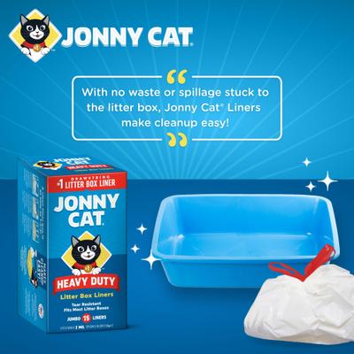 Show full view: Jonny Cat Heavy Duty Tear-Resistant Litter Box Liners, Jumbo, 15 count slide 7 of 13
