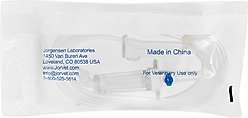 Jorvet Infusion Set with Y Injection, 78-in, 20 Drops per mL, bundle of 2 slide 2 of 3