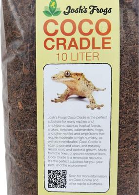 Show full view: Josh's Frogs Coco Cradle Reptile Substrate, 10-L bag slide 4 of 9