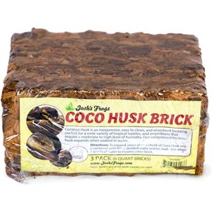 Josh's Frogs Coco Husk Brick Reptile Substrate, 6-qt, 1 count