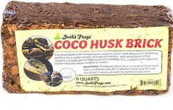 Josh's Frogs Coco Husk Brick Reptile Substrate, 6-qt, 1 count