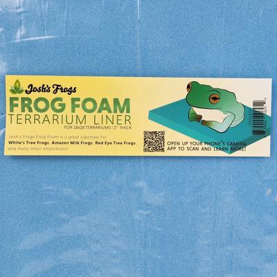 Show full view: Josh's Frogs Frog Foam Terrarium Liner, 18x18 Glass Terarrium slide 3 of 9