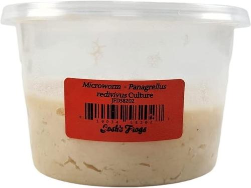 Show full view: Josh's Frogs Microworm Panagrellus Culture, 16-oz slide 9 of 9