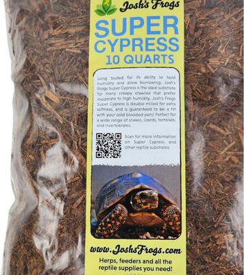 Show full view: Josh's Frogs Super Cypress Reptile Substrate, 10-qt bag slide 4 of 9