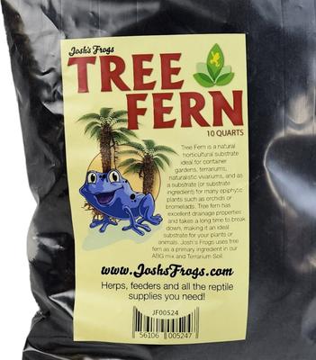 Show full view: Josh's Frogs Tree Fern Fiber Reptile Substrate, 10-qt bag slide 2 of 9