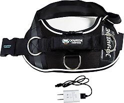 Joyride Harness NightSafe LED Light Up No Pull Dog Harness 2.0, Black Onyx, Medium: 23 to 28-in chest slide 2 of 9