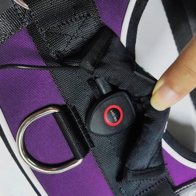 Show full view: Joyride Harness NightSafe LED Light Up No Pull Dog Harness 2.0, Purple Majesty, Small: 17 to 22-in chest slide 3 of 12