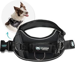 Joyride Harness Premium Advanced No Pull Dog Harness 2.0, Black Onyx, Small: 17 to 22-in chest slide 1 of 9