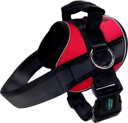 Show full view: Joyride Harness Premium Advanced No Pull Dog Harness 2.0, Red Rush, Medium: 23 to 28-in chest slide 3 of 12