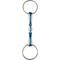 Show in main carousel: JP Korsteel Blue Steel Oval Link Loose Ring Horse Snaffle Bit, 5-in slide 1 of 1