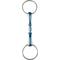Show in main carousel: JP Korsteel Blue Steel Oval Link Loose Ring Snaffle Horse Bit, 4.5-in slide 1 of 1