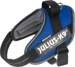 Julius-K9 IDC Powerair Dog Harness, Blue, Mini: 19.3 to 26.4-in chest