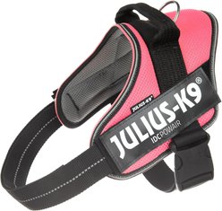 Julius-K9 IDC Powerair Dog Harness, Pink, Size 1: 26 to 33.5-in chest